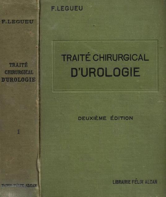 Traité chirurgical d'urologie - copertina