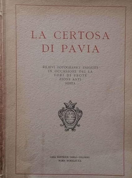 La Certosa di Pavia - copertina