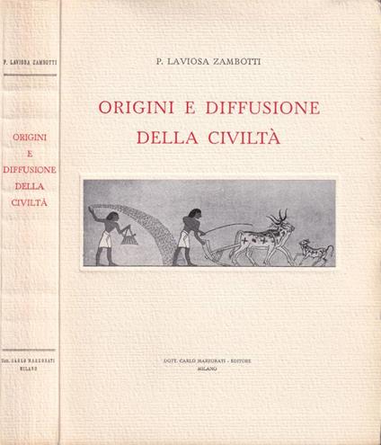 Origini e diffusione della civiltà - copertina