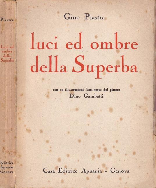 Luci ed ombre della Superba - copertina