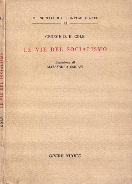 Le vie del socialismo - copertina