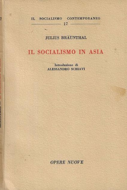 Il socialismo in Asia - copertina