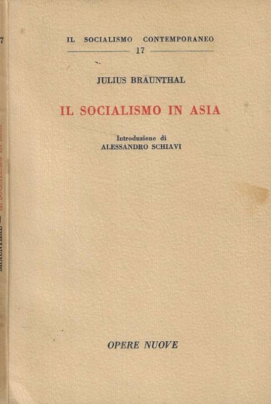 Il socialismo in Asia - copertina