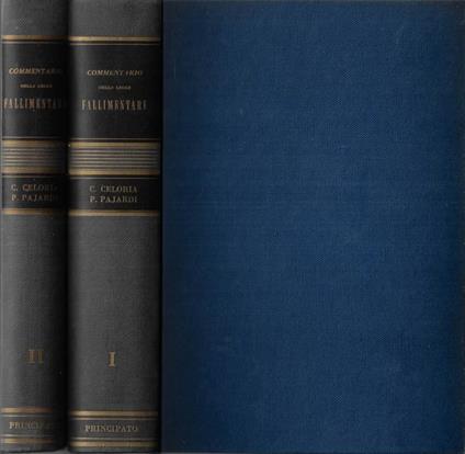 Commentario della legge fallimentare Vol. I - II - copertina