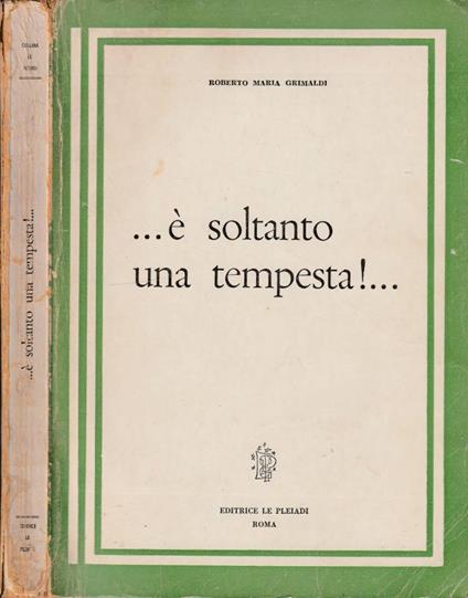 …è soltanto una tempesta!.. - copertina
