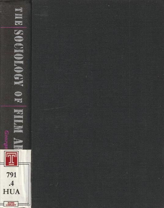 The sociology of film art - copertina