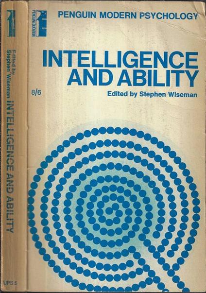 Intelligence and ability - copertina