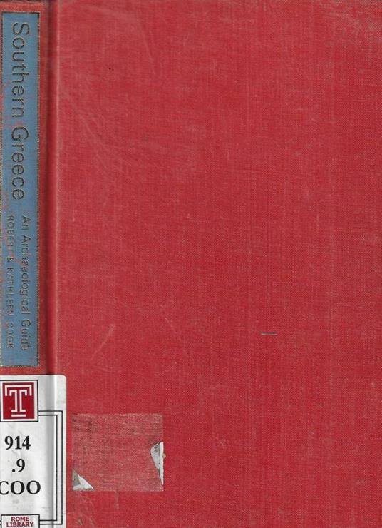 Southern Greece: an archaeological Guide - copertina
