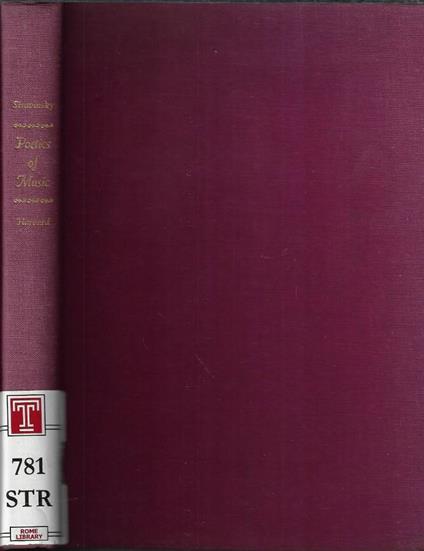 Poetics of music - copertina