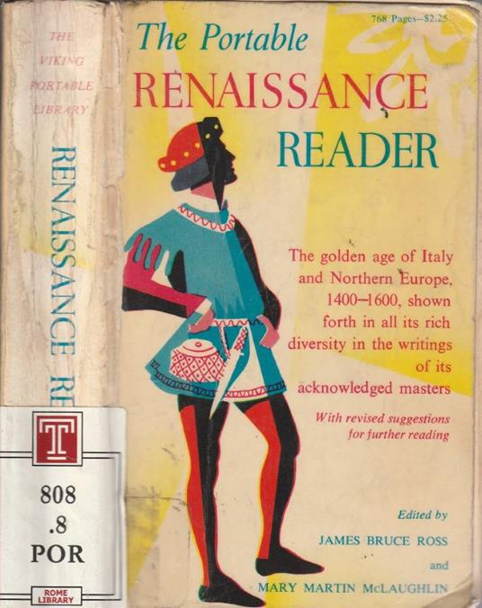Renaissance reader - copertina
