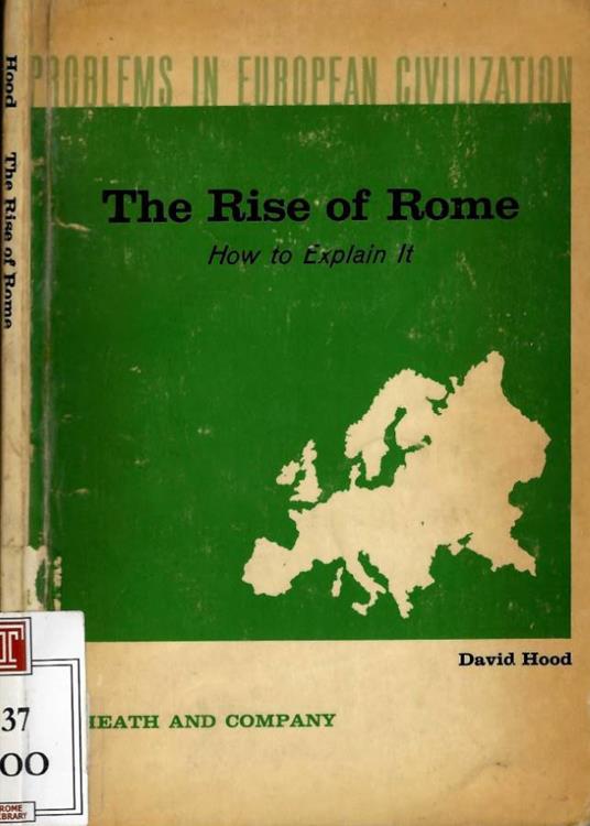 The rise of Rome - copertina