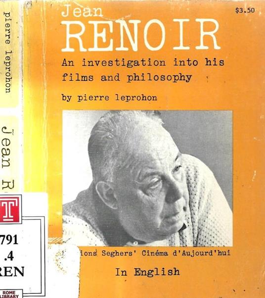 Jean Renoir - copertina