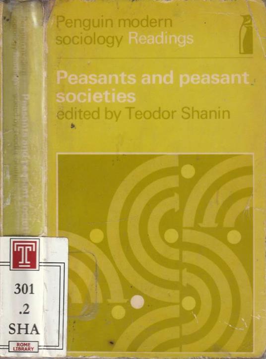 Peasants and peasant societies - copertina
