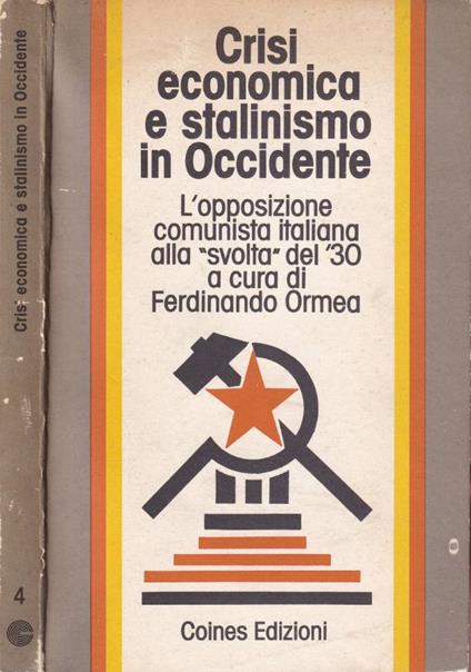Crisi economica e stalinismo occidentale - copertina