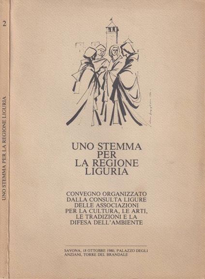Uno stemma per la Regione Liguria - copertina
