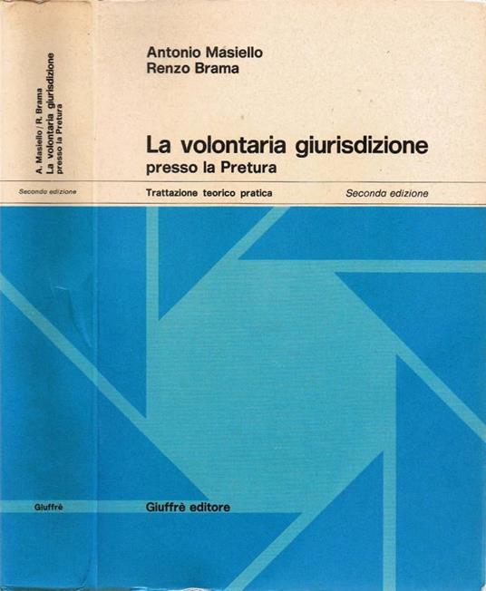 La volontaria giurisdizione - copertina