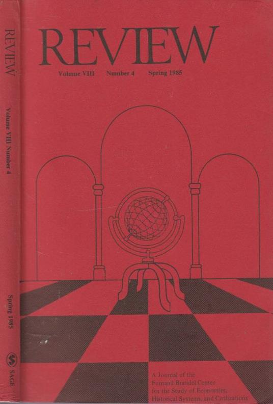 Review vol VIII, n 4, primavera 1985 - copertina