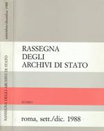 Rassegna degli archivi di stato anno XLVIII, n 3, set-dic 1988