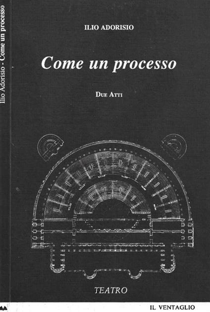 Come un processo. Due atti - copertina