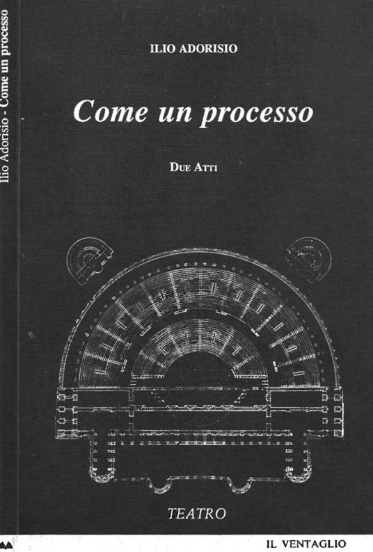Come un processo. Due atti - copertina