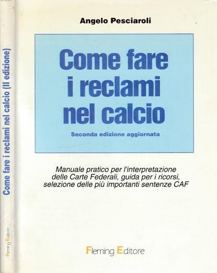 Come fare i reclami nel calcio - copertina