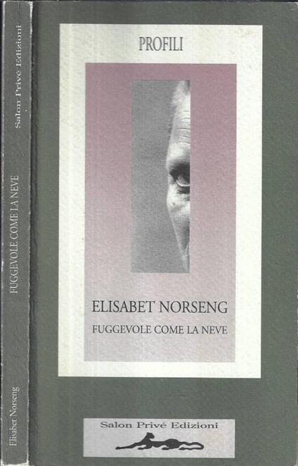 Fuggevole come la neve - copertina