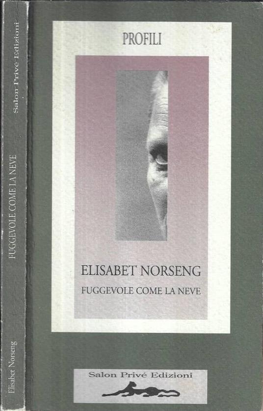 Fuggevole come la neve - copertina