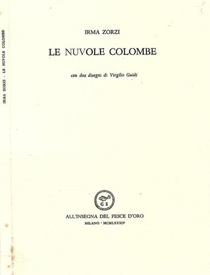 Le nuvole colombe - copertina