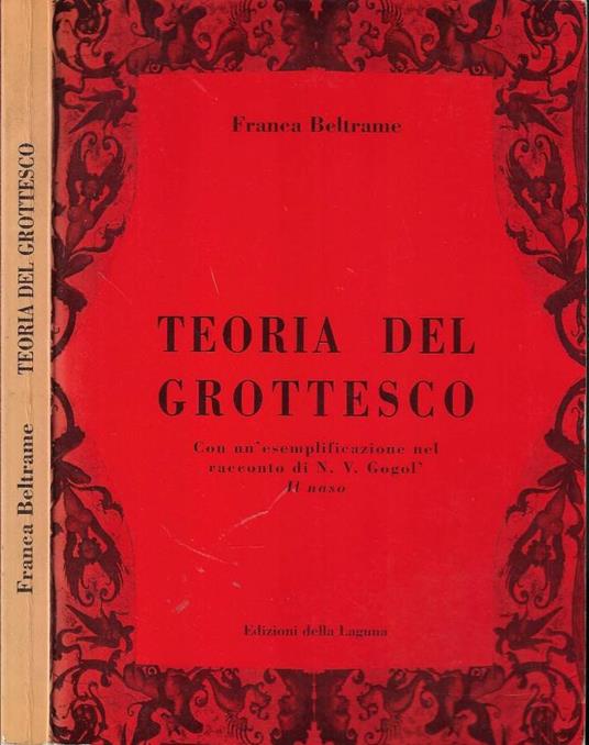 Teoria del grottesco - copertina