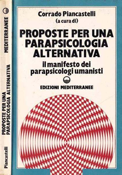 Proposte per una parapsicologia alternativa - copertina