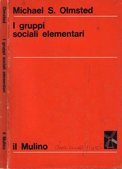 I gruppi sociali elementari - copertina
