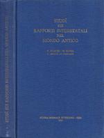 Studi sui rapporti interstatali nel mondo antico