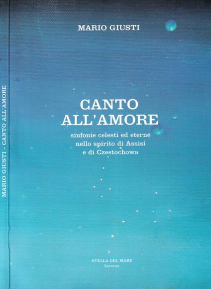 Canto all'amore - copertina