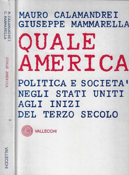 Quale America - copertina