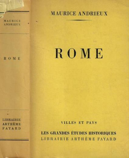 Rome - Maurice Andrieux - copertina