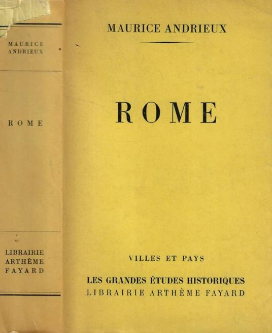 Rome - Maurice Andrieux - copertina