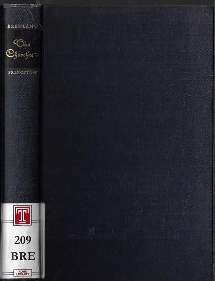 Two churches - Robert Brentano - copertina