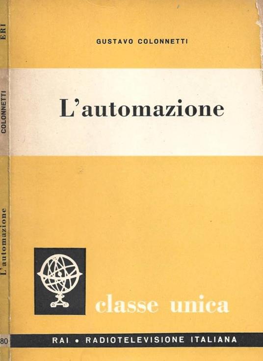 L' automazione - Gustavo Colonnetti - copertina