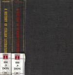 A history of italian literature