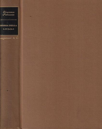 Storia della Julia nella campagna di Grecia - Giacomo Fatuzzo - copertina