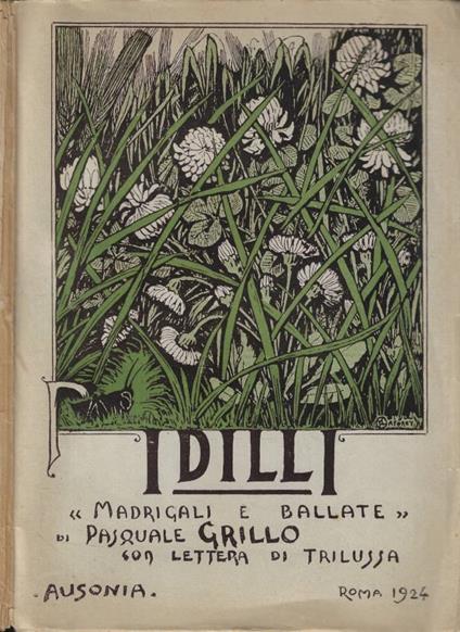 Idilli (Autografo) - Pasquale Grillo - copertina