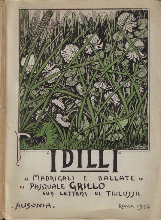 Idilli (Autografo) - Pasquale Grillo - copertina
