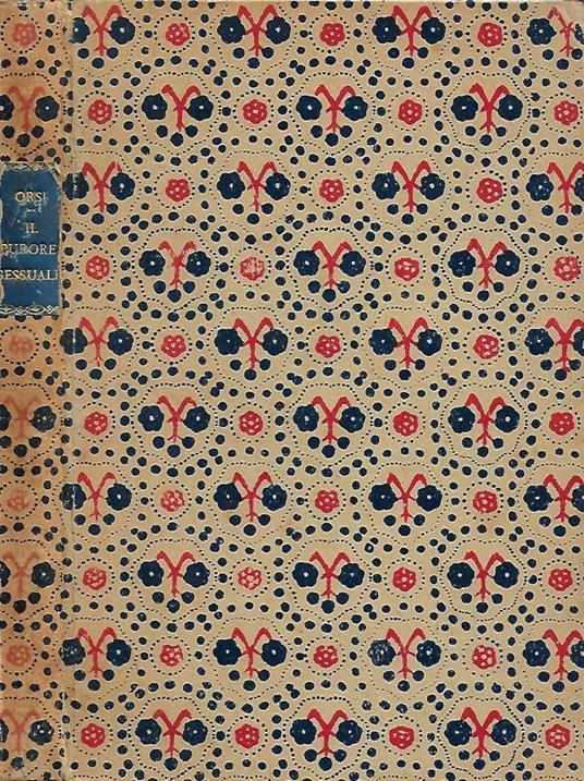 Il pudore sessuale - Alberto Orsi - copertina