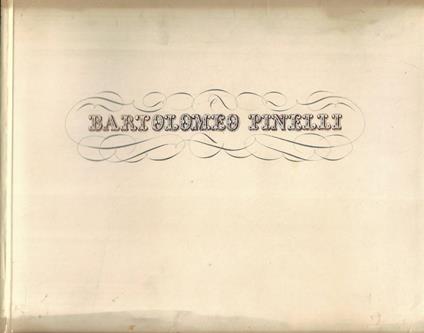 Costumi romani - Bartolomeo Pinelli - copertina