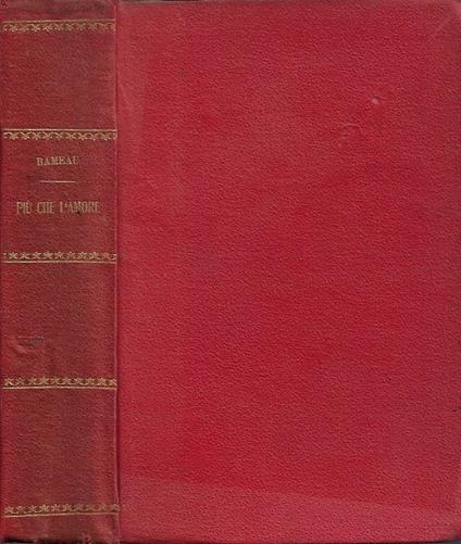 Più che l'Amore - Giovanni Rameau - copertina