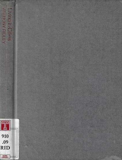Living in cities - Anthony Ridley - copertina