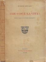 Che cos'è la vita?