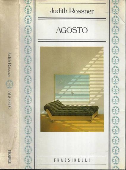 Agosto - Judith Rossner - copertina