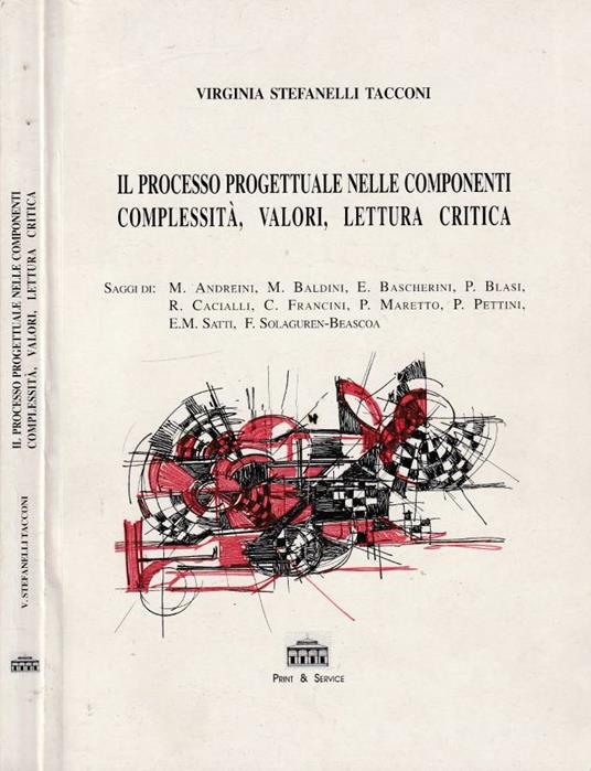 Il processo progettuale nelle componenti - Virginia Stefanelli Tacconi - copertina