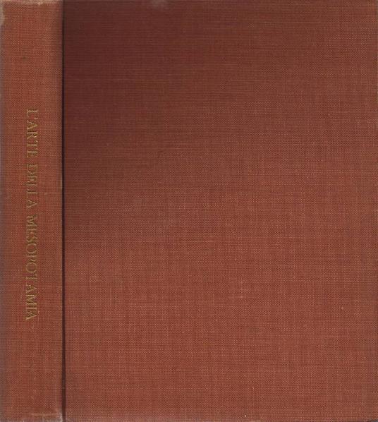 L' arte della Mesopotamia - Eva Strommenger - copertina